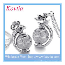 Fashion princess accessories jewelry pure silver necklace